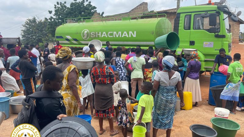 WATER CRISIS IN GOMOA AFRANSI