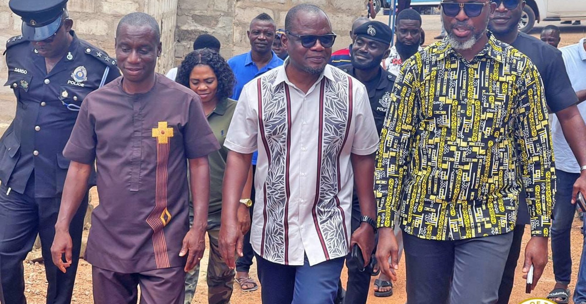 CENTRAL REGIONAL MINISTER VISITS TO GOMOA CENTRAL