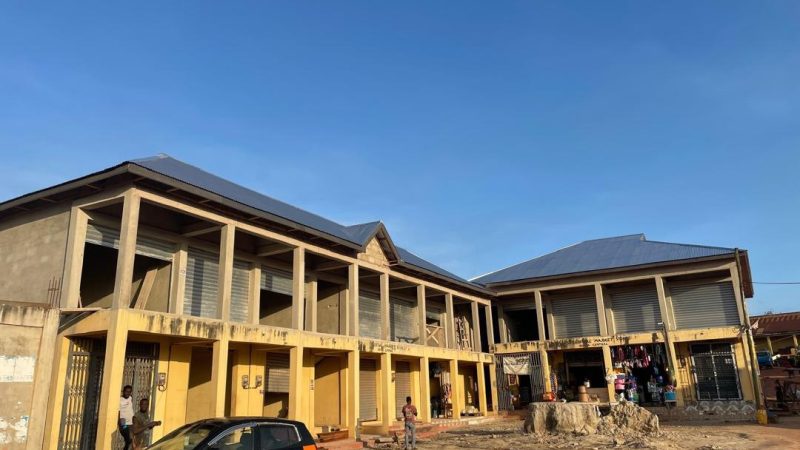 CONSTRUCTION OF LOCKABLE MARKET – GOMOA ABOSO