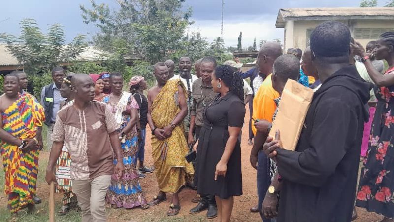 SOD CUTTING CEREMONY FOR THE CONSTRUCTION OF SIX UNIT CLASSROOM BLOCKS – GOMOA OBUASI