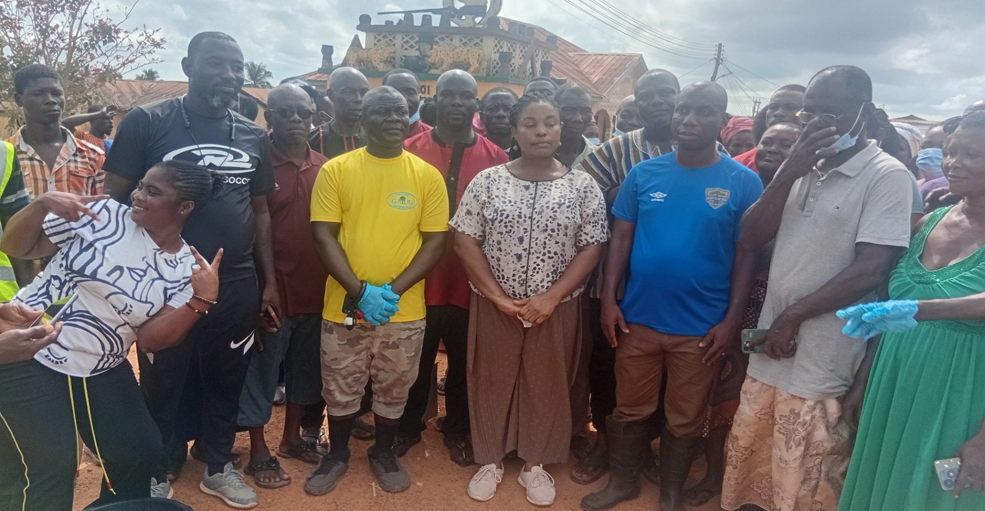 CLEANUP EXERCISE AT GOMOA  ACHIASE ELECTORAL AREA