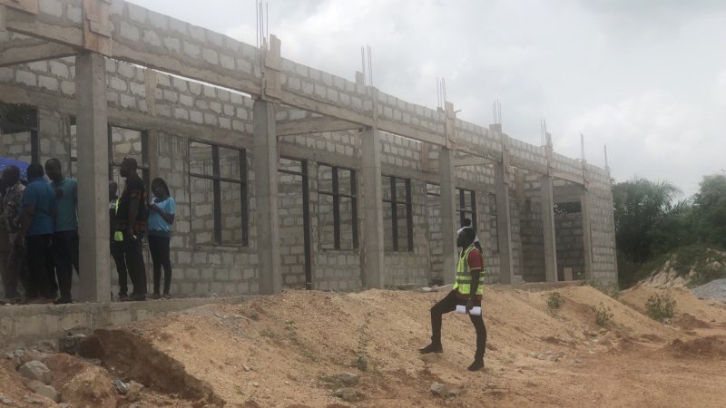 CONSTRUCTION OF 1.NO 3-UNIT CLASSROOM BLOCK WITH 3-SEATER WC TOILET AT GOMOA AFRANSI
