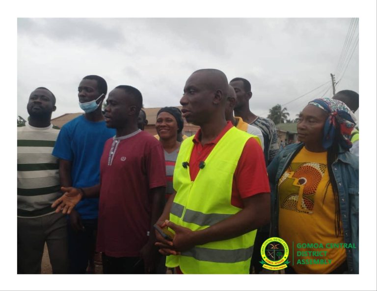 Read more about the article GOMOA CENTRAL DISTRICT ASSEMBLY JOINS THE TWO-DAY NATIONAL SANITATION CAMPAIGN