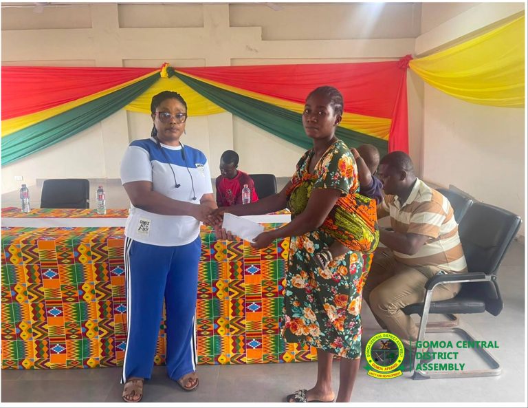Read more about the article GOMOA CENTRAL DISTRICT ASSEMBLY SUPPORTS PERSONS WITH DISABILITIES THROUGH DISBURSEMENT OF PWD FUND