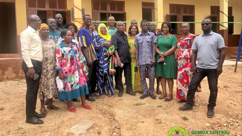 GOMOA CENTRAL DISTRICT ASSEMBLY COMMISSIONING OF PROJECTS IN THE DISTRICT