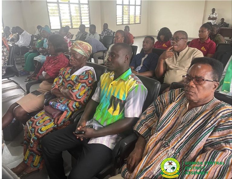 Read more about the article GOMOA CENTRAL DISTRICT ASSEMBLY HOLDS  STAKEHOLDERS MEETING ON  MID-YEAR BUDGET PERFORMANCE REVIEW AND PREPARATION OF 2027 FEE-FIXING RESOLUTION